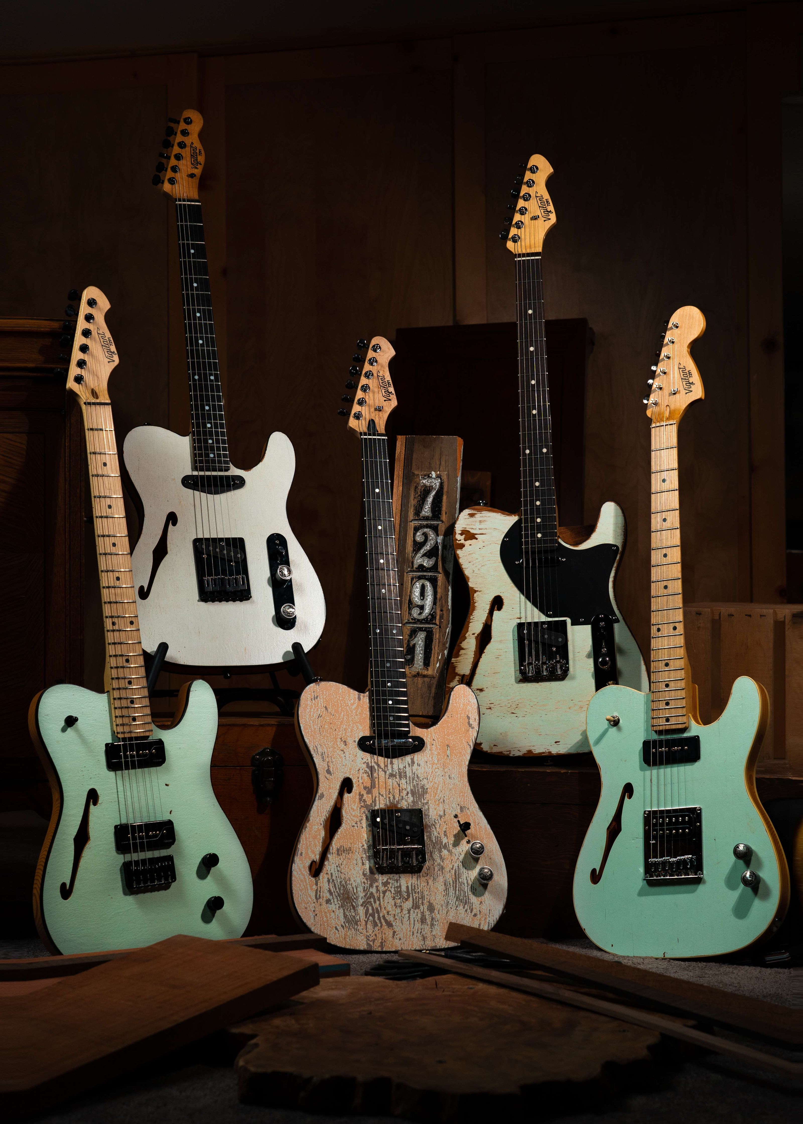 Custom Vigilant Builds Custom Guitars, Victoria, BC